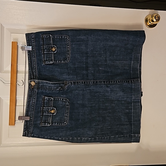 Jones New York Dresses & Skirts - Denim Skirt with Stretch